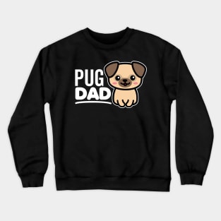 Pug Dad Crewneck Sweatshirt